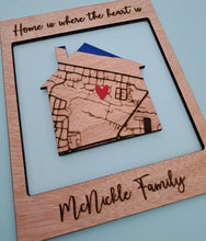 Load image into Gallery viewer, Personalised Map Wall Art
