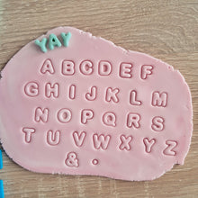Load image into Gallery viewer, Cut &amp; Stamp Letter Set