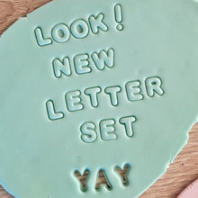 Load image into Gallery viewer, Cut &amp; Stamp Letter Set