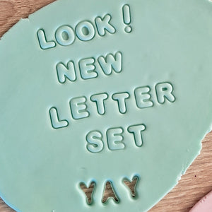 Cut & Stamp Letter Set