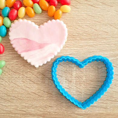 Scalloped Heart Cookie & Fondant Cutter