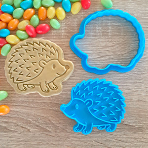 Hedgehog Cookie Cutter & Fondant Stamp