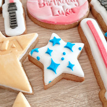 Load image into Gallery viewer, Star Pattern Raised Acrylic Fondant Stamp