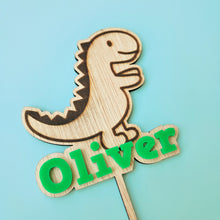 Load image into Gallery viewer, Custom Name &amp; Picture Cake Topper (70+ images to choose from)