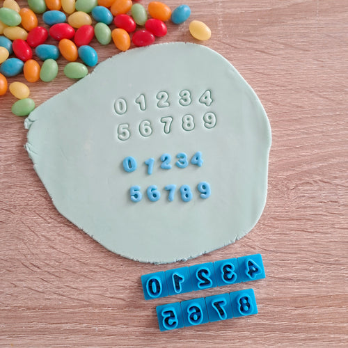 Cut & Stamp Number Set