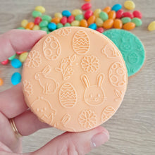 Load image into Gallery viewer, Easter Pattern Raised Acrylic Fondant Stamp