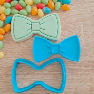 Bow Tie Cookie Cutter & Fondant Stamp