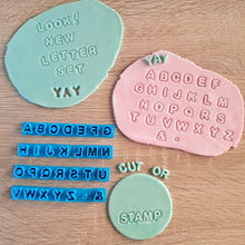 Load image into Gallery viewer, Cut &amp; Stamp Letter Set