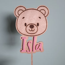 Load image into Gallery viewer, Custom Name &amp; Picture Cake Topper (70+ images to choose from)