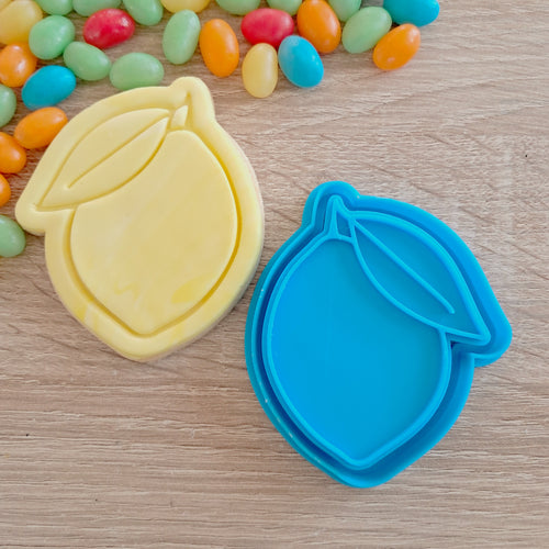 Lemon Cookie Cutter & Fondant Stamp