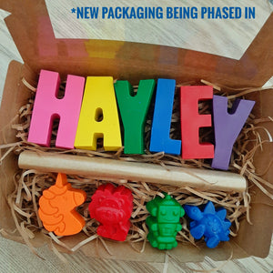 Names - Beeswax Blend Crayons