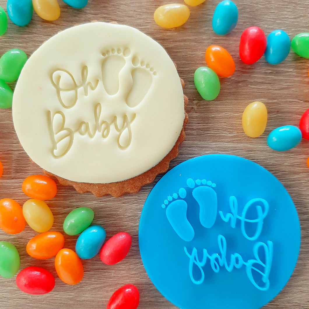 Oh Baby Fondant Stamp