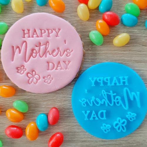 Happy Mother's Day Fondant Stamp