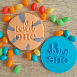 SECONDS Wild One Fondant Stamp