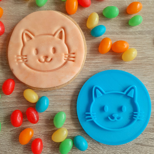 Cat Fondant Stamp