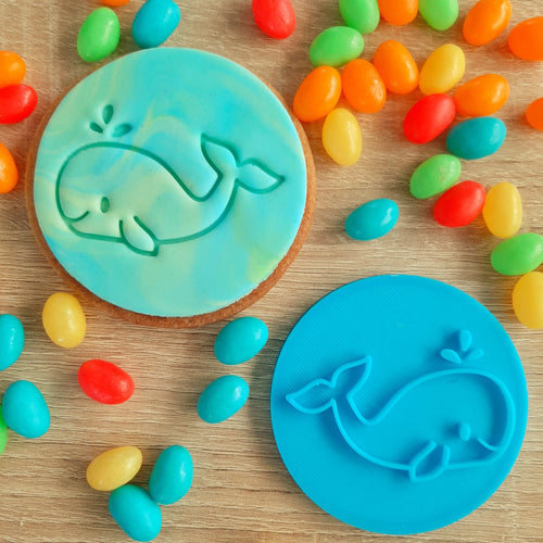 Whale Fondant Stamp