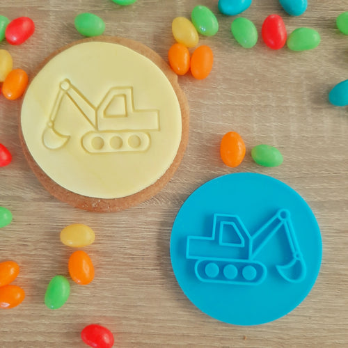 Digger Fondant Stamp