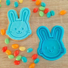 Load image into Gallery viewer, Bunny Head (1) Cookie Cutter &amp; Fondant Stamp
