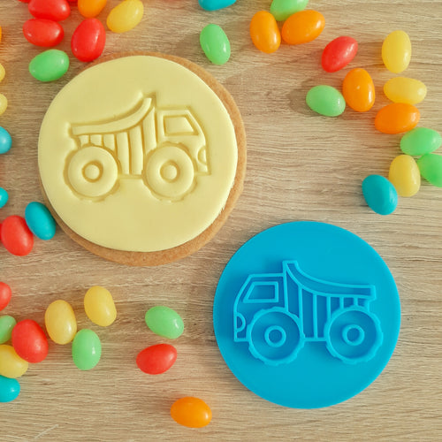 Dump Truck Fondant Stamp