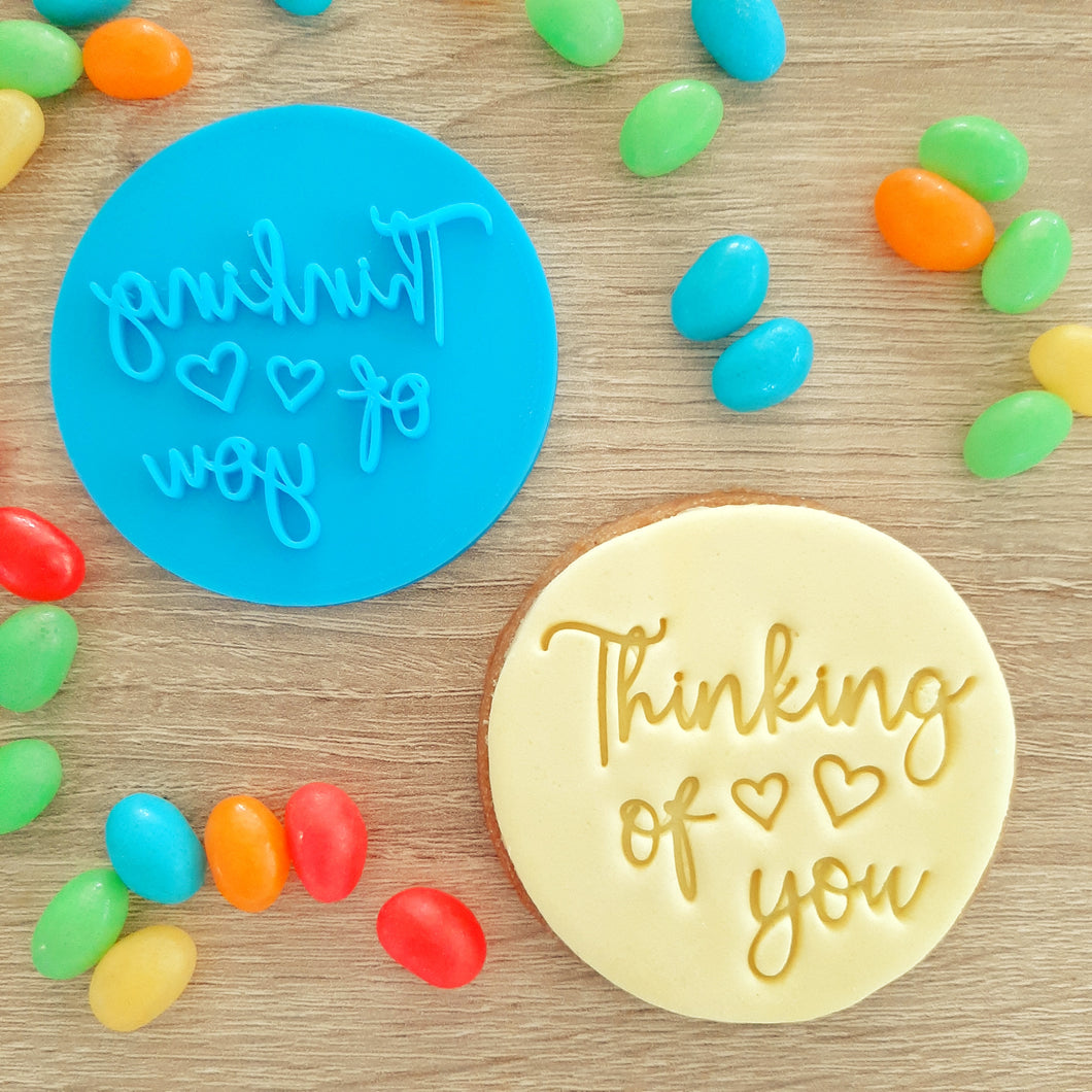 Thinking of You Fondant Stamp