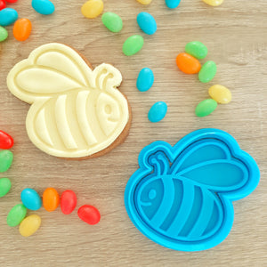 Bee (1) Cookie Cutter & Fondant Stamp