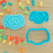 Load image into Gallery viewer, Dog Cookie Cutter &amp; Fondant Stamp