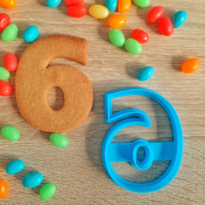 Number 9 (and 6) Cookie Cutter