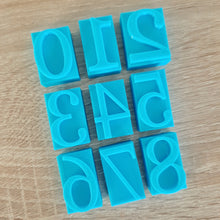 Load image into Gallery viewer, Age Number Mini Fondant Stamp