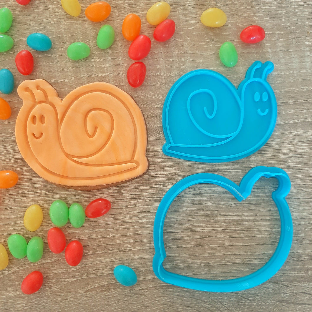 Snail Cookie Cutter & Fondant Stamp