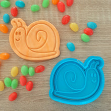 Load image into Gallery viewer, Snail Cookie Cutter &amp; Fondant Stamp