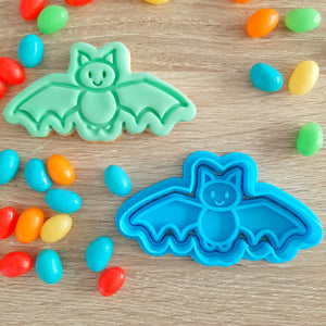 Bat Cookie Cutter & Fondant Stamp