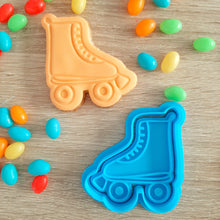 Load image into Gallery viewer, Rollerskate Cookie Cutter &amp; Fondant Stamp