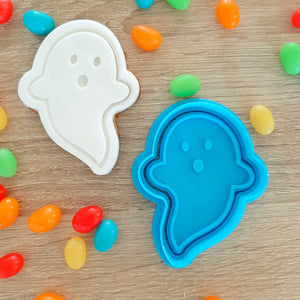 Ghost Cookie Cutter & Fondant Stamp