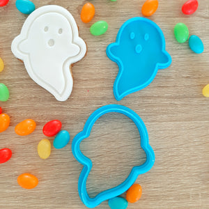 Ghost Cookie Cutter & Fondant Stamp