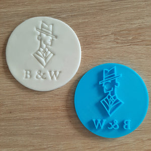 Custom Logo Fondant Stamp (email first to check suitability)