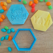 Load image into Gallery viewer, 76mm Hexagon Cookie &amp; Fondant Cutter
