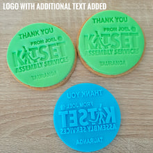 Load image into Gallery viewer, Custom Logo Fondant Stamp (email first to check suitability)