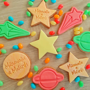 Shooting Star Cookie Cutter & Fondant Stamp