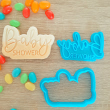 Load image into Gallery viewer, Baby Shower Cookie Cutter &amp; Fondant Stamp