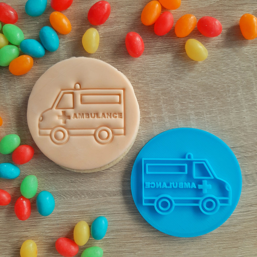 Ambulance Fondant Stamp