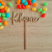 Load image into Gallery viewer, Custom Name/Text Cake Topper