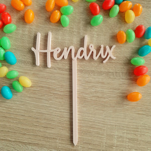 Custom Name/Text Cake Topper