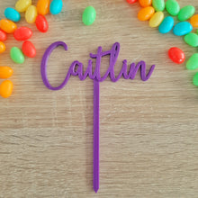 Load image into Gallery viewer, Custom Name/Text Cake Topper