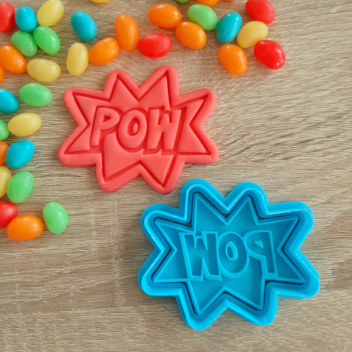 POW Cookie Cutter & Fondant Stamp – Little Monkey NZ