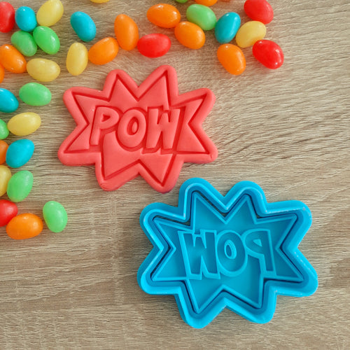 POW Cookie Cutter & Fondant Stamp