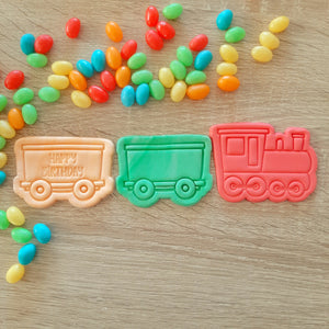 Train Cookie Cutter & Fondant Stamp
