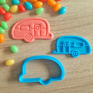 Caravan Cookie Cutter & Fondant Stamp