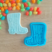 Load image into Gallery viewer, Gumboot Friday Cookie Cutter &amp; Fondant Stamp