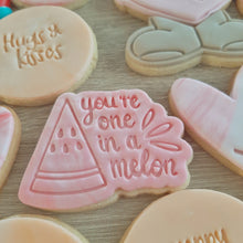 Load image into Gallery viewer, One In A Melon Cookie Cutter &amp; Fondant Stamp