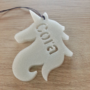 Unicorn Personalised Bag Tag